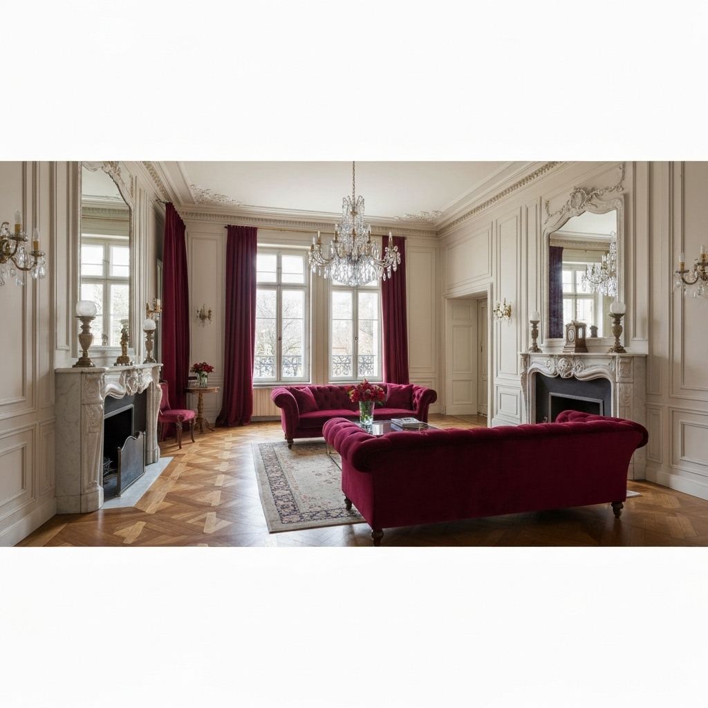Elegant neoclassical interior